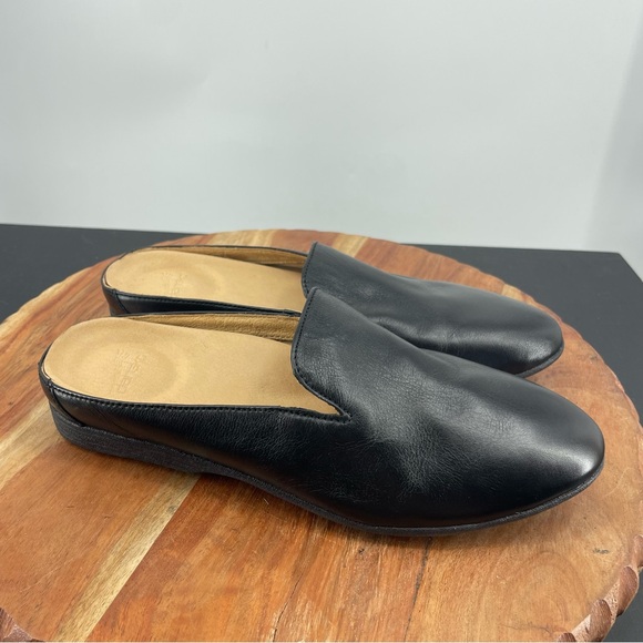 Dansko Lexie Black Milled Mule Leather Women's 36 6-6.5 Career Classic Resort - Picture 1 of 7